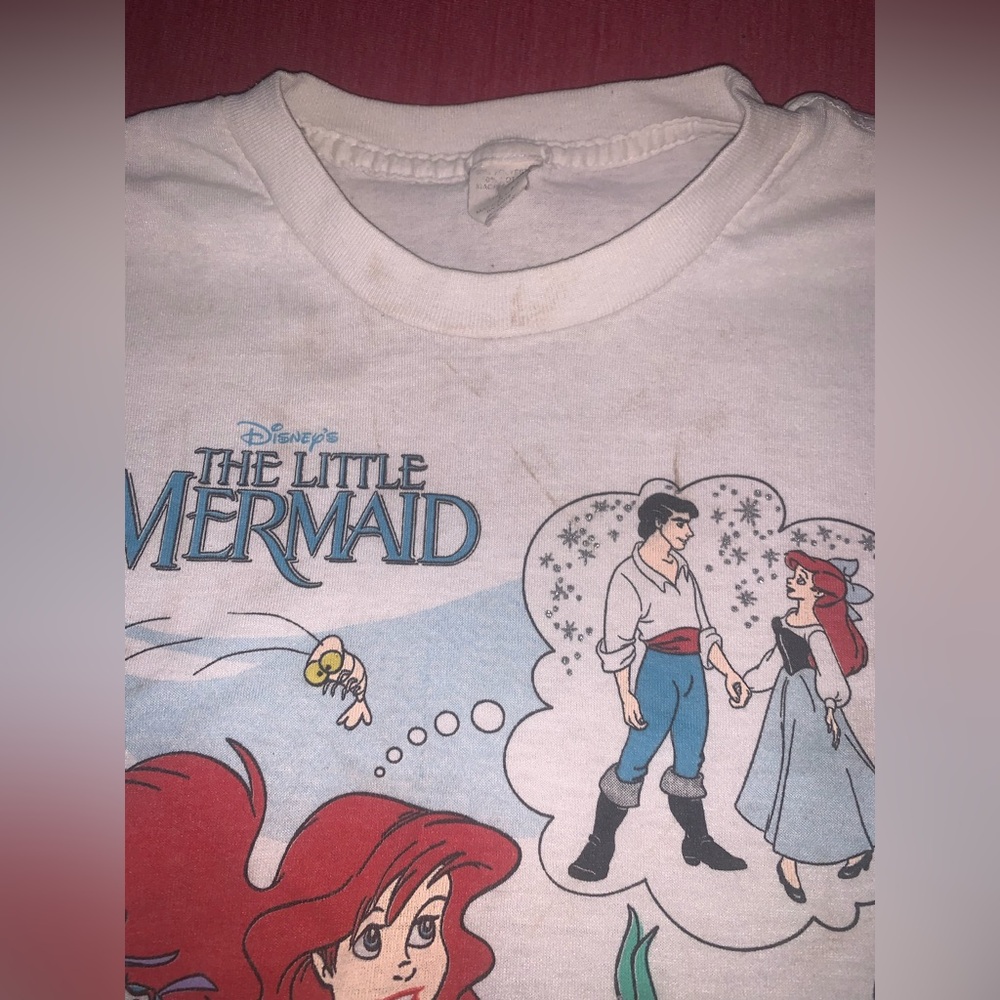 Vintage Disney Little Mermaid Shirt - Picture 3 of 7